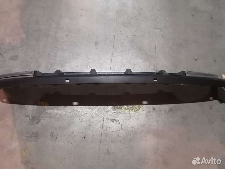 Юбка заднего бампера. Шкода октавия а7