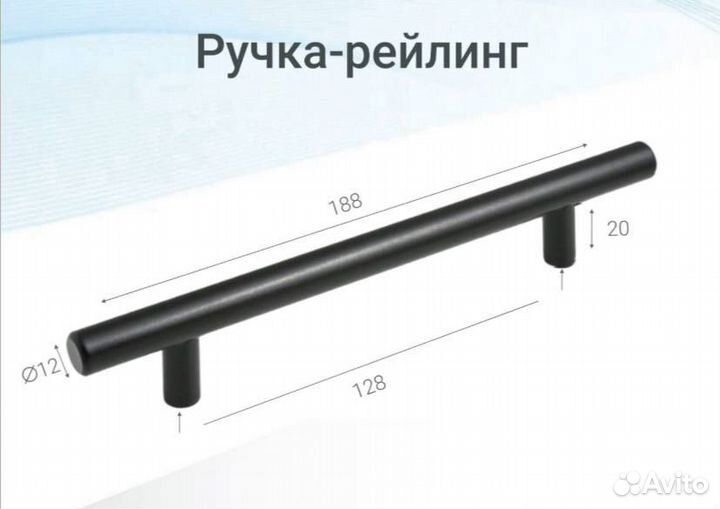 Металические ручки для мебели