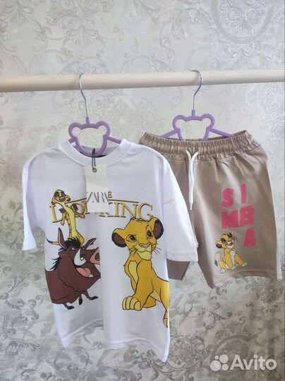 Костюм для мальчика zara из 100 хлопка, Турция