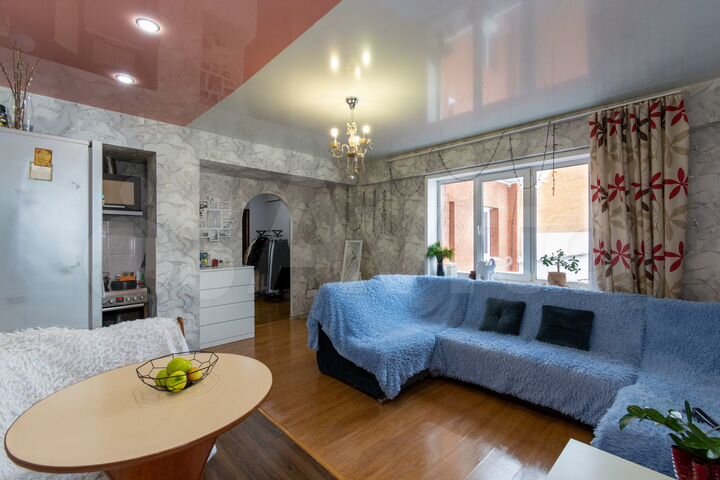 2-к. квартира, 46 м², 3/4 эт.