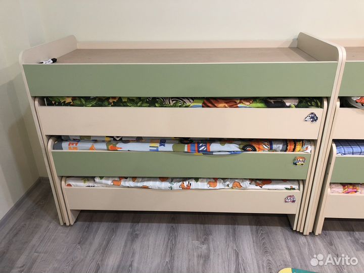 Кровать четырех ярусная для детского сада