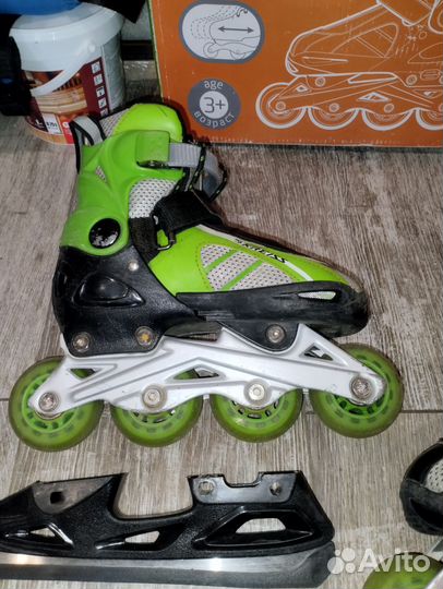 Роликовые коньки детские раздвижные Kreiss