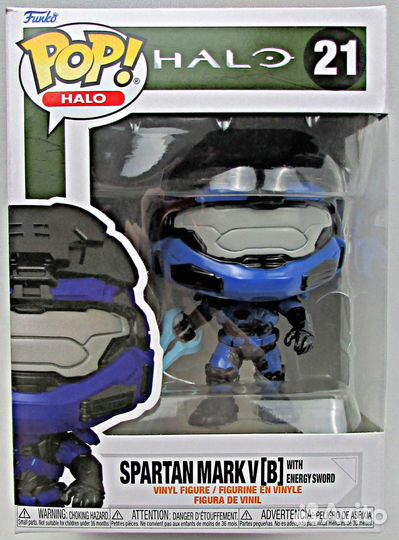 Funko POP Halo Spartan Mark V-B Спартанец с мечом