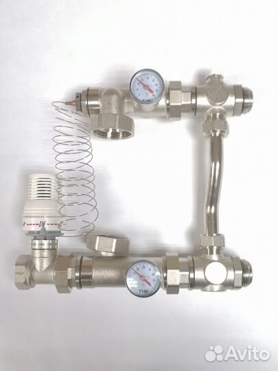 Насосно-смесительный узел для теплого пола (без на