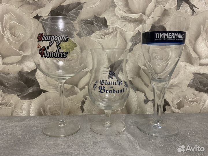 Бокалы под вино и пиво