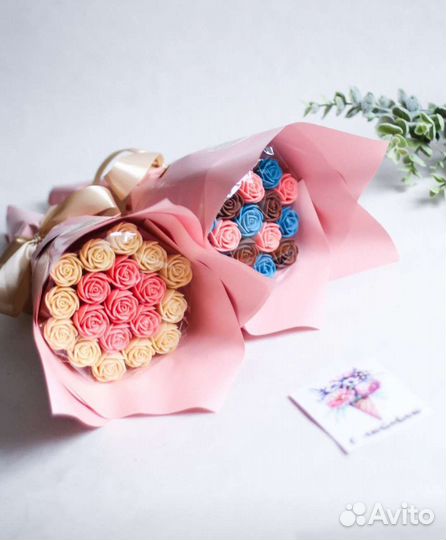 Букет шоколадных роз