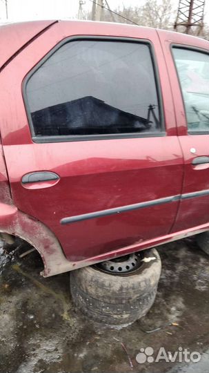 Renault logan 1 дверь задняя правая