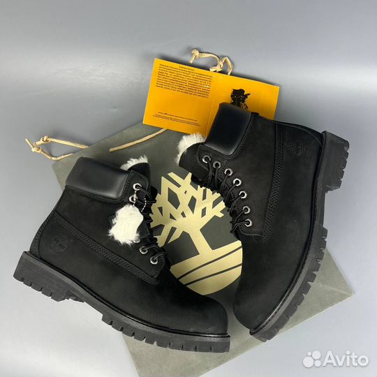 Стильные Timberland с мехом