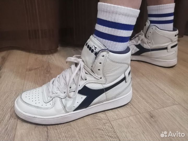 Натур.кожа Диадора Кроссовки муж Итал. 41 43