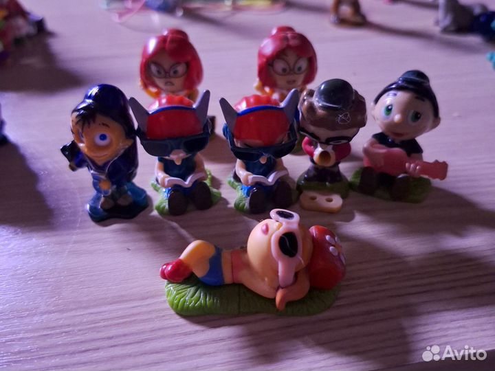 Игрушки из киндера разные серии