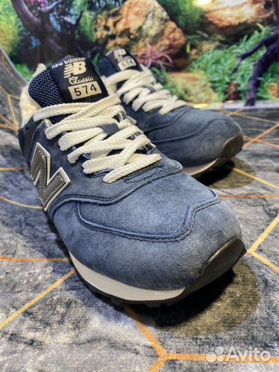 Кроссовки женские New balance 574 (36-41) зимние