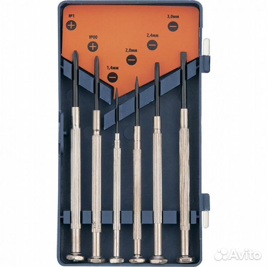 Набор отверток для точной механики 6 штук Sparta
