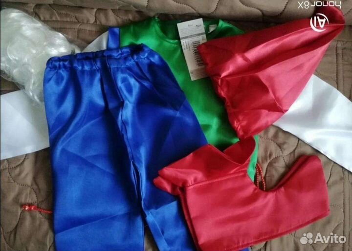 Новогодний костюм гнома на прокат