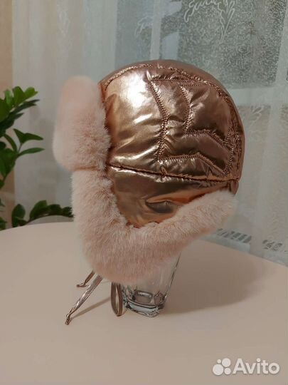 Шапка ушанка детская