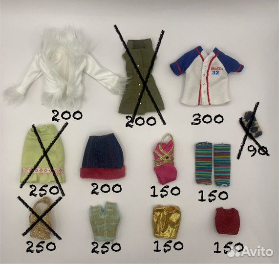 Bratz одежда обувь сумки карточки