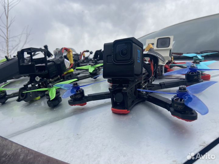 Съемка с fpv квадрокоптера