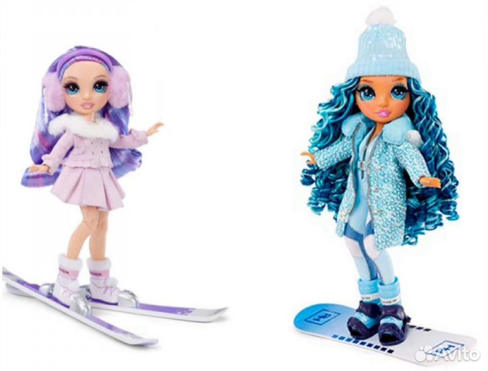 Rainbow High Winter Break Скайлер и Вайолет Зима