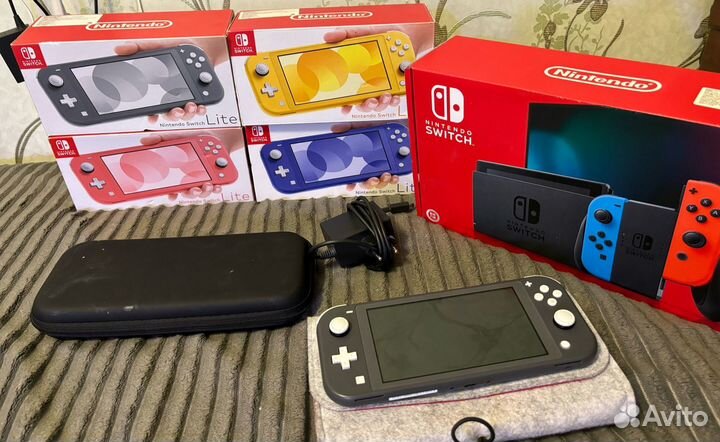 Nintendo switch прошитые разные