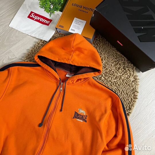 Зип худи Lonsdale big logo оригинал
