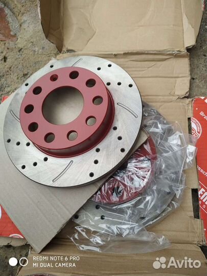 Задние тормозные диски на audi a4 б6