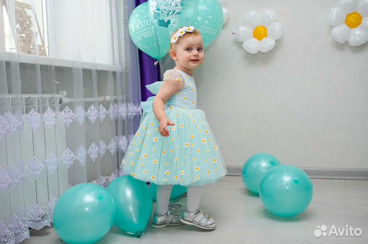 Праздничное платье для девочки 92