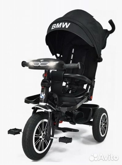 Велосипед детский трех колесный BMW
