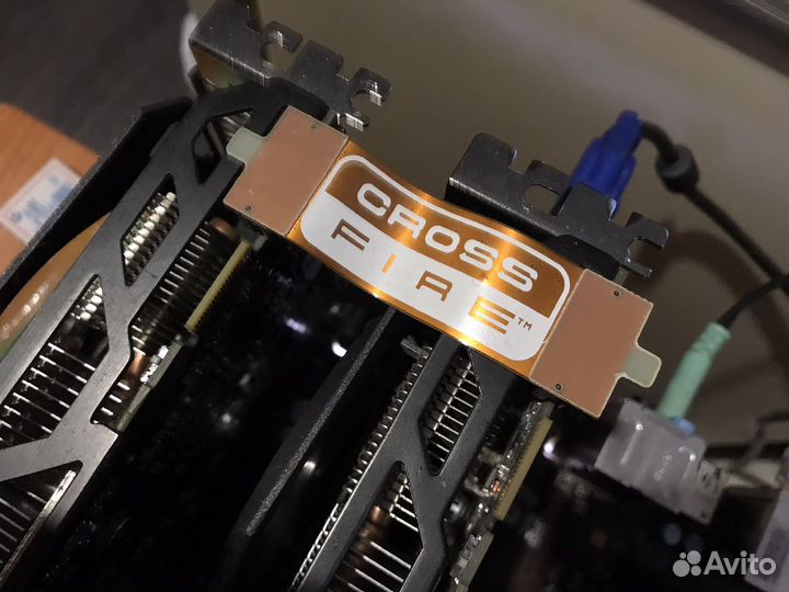 Комплект i7 7700k/ две видеокарты