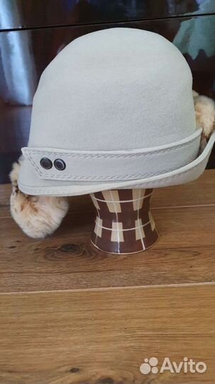 Шляпа фетровая женская