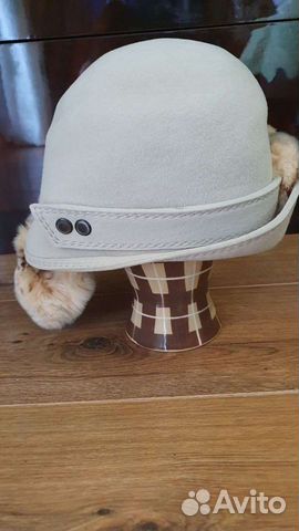 Шляпа фетровая женская