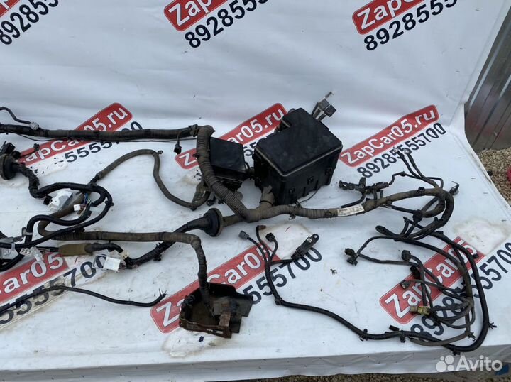 Nissan Patrol y62 проводка моторного отсека