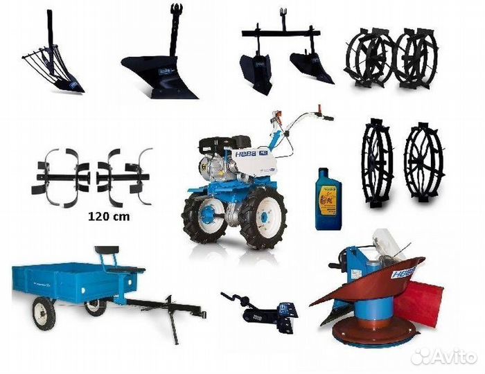 Навесное оборудование для мотоблоков