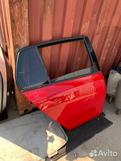 Дверь правая задняя Фольксваген Гольф 6 Хэтчбек