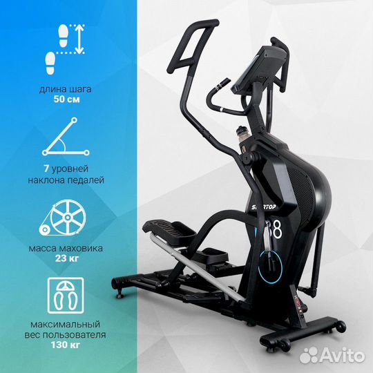 Эллиптический тренажер Sportop E88 ZZ