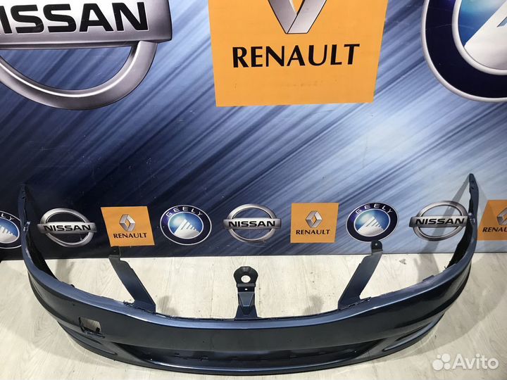 Бампер передний renault logan