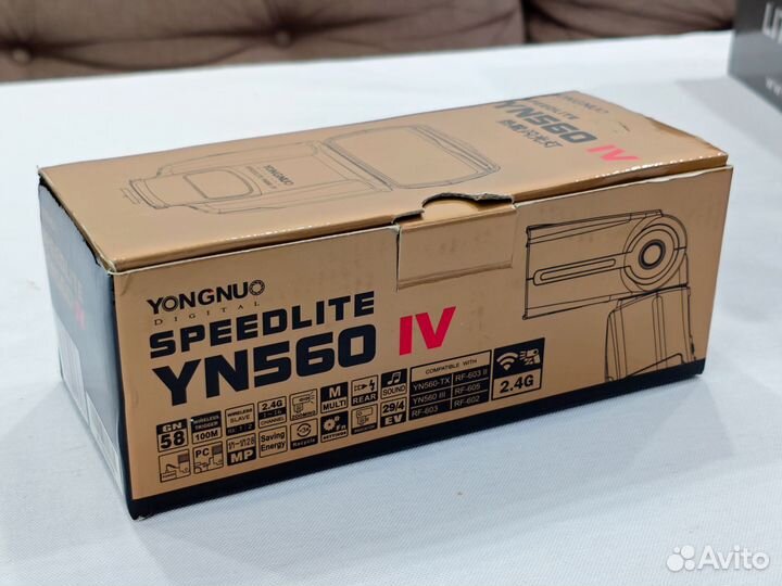 Вспышка yongnuo 560 iv (new)