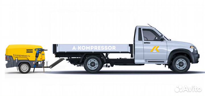 Водитель на Газель/УАЗ с компрессором (кат BE)