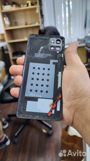 Samsung Note 10 lite крышка оригинал с разбора