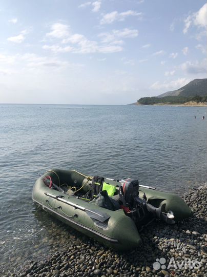 Лодка пвх Фрегат М360 с мотором Ямаха 5