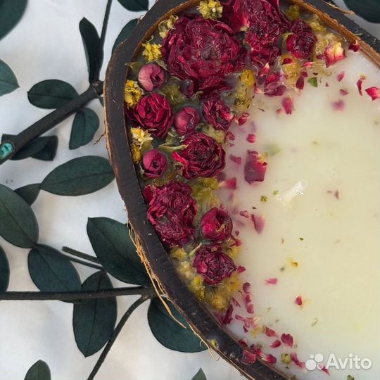 Свечи ручной работы из натурального воска