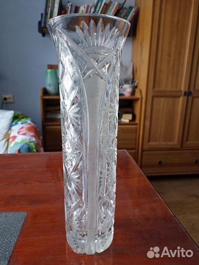 Новая большая Хрустальная ваза