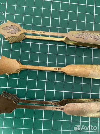 Щипцы для сахара серебро 84 875 пробы