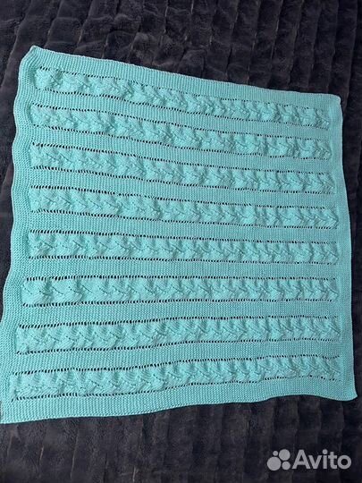 Одеяло вязаное детское