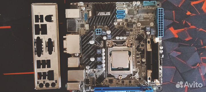 Материнская плата 1155 с процессором i3 3220