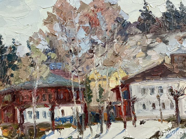 Картина маслом пейзаж