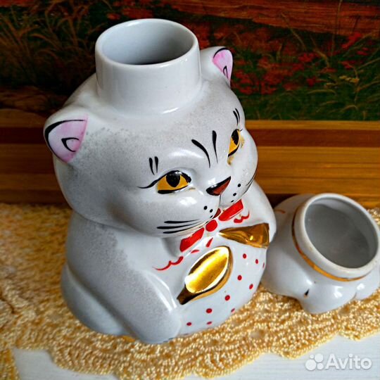 Фарфор СССР. Набор для специй. Вербилки