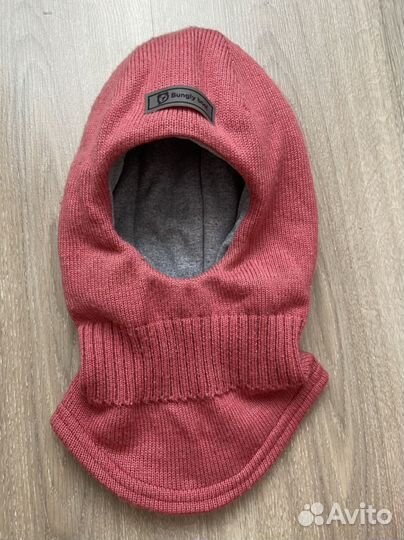 Шапка шлем зимняя для девочки 48-50