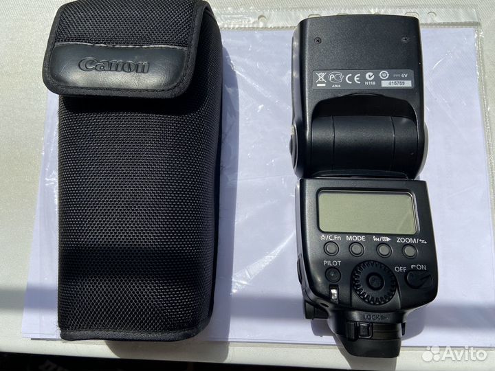 Фотовспышка Canon 580exii на запчасти