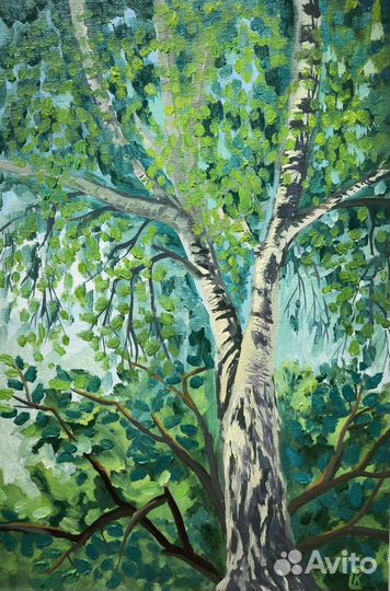 Картина маслом на холсте