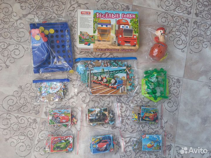 Настольные игры и пазлы