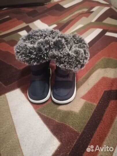 Сапоги зимние детские 20 размер